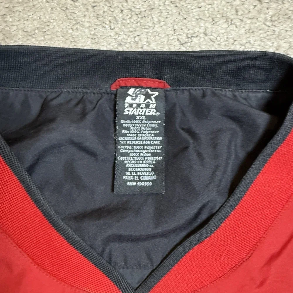 Starter NC State North Carolina Wolfpack Vintage Pullover Jacket Size 3XL Adult - Picture 9 of 12